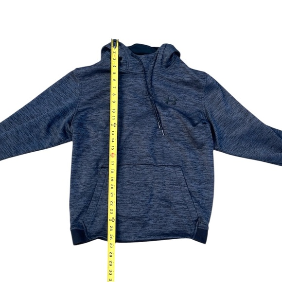 Under Armour Black and Gray Hoodie Under Armour ColdGear Loose Pullover XL - Picture 6 of 7